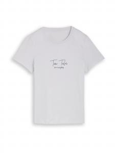 TOM TAILOR Футболка в дымчато-голубом цвете