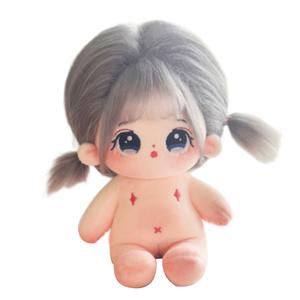 Сменный наряд милой куклы из хлопка, пушистая гуманоидная фигурка плюшевая кукла высотой 20см Handsome, Ritsu-Chan