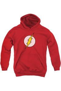 Толстовка с капюшоном и логотипом Flash Flash от DC Comics Gildan, красный