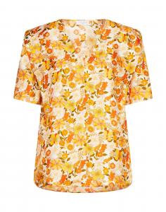Топ Sandro, оранжевый