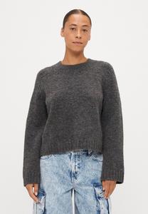 Джемпер Vero Moda Petite VMINGRID O NECK , Dark Grey Melange/Dark Grey
