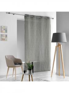 Douceur d’Intérieur Серая оконная занавеска