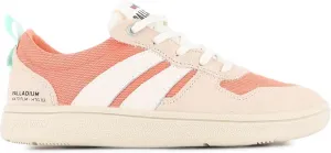 Унисекс кроссовки Palladium Pallacup Flame из кожи, модные кожаные повседневные прогулочные туфли с резиновой подошвой, кремовый/черный