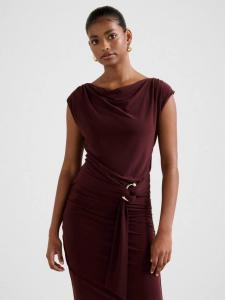 Топ Petite Jazelle с фурнитурой Forever New, Plum