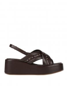 Сандалии Lorenzo Mari, темно-коричневый