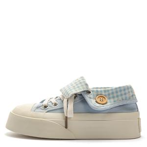 STAE Женские низкие парусиновые туфли с износостойким верхом