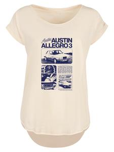 Удлиненная футболка British Motor Heritage Austin Blue Allegro 3 Car в цвете Whitesand F4NT4STIC
