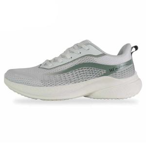 361° Нескользящие легкие низкие повседневные кроссовки для бега, мужские, белые, зеленые