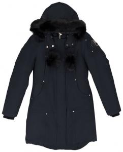 Парка Moose Knuckles Stirling, темно-синяя/черная