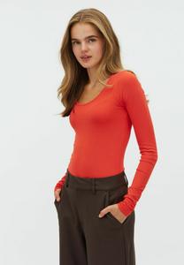 Топ mbyM ANNA, Hibiscus Red/Red