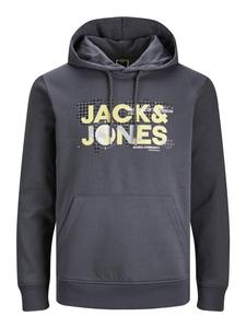 Толстовка с капюшоном Jack & Jones, серый