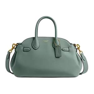 COACH Сумка через плечо из перчаточной кожи, кроссбоди, большая женская сумка green
