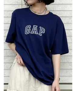 Футболка унисекс с логотипом Gap, темно-синяя