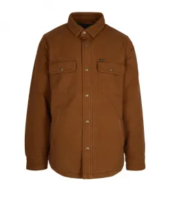 Коричневая рубашка на флисовой подкладке Filson, коричневый