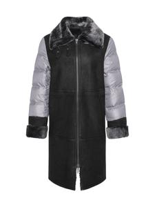 Пальто из овчины Made For Generations WOLFIE FURS, цвет Grey Forest