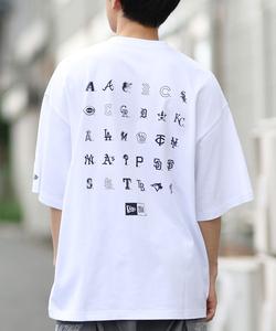 Футболка с коротким рукавом, оверсайз, с принтом на спине NEW ERA, белый