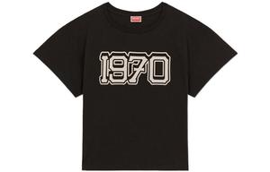 Футболка женская Kenzo x Nigo 1970 Varsity Boxy, черный