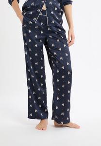 Пижамные брюки Etam HAILEY, Dark Blue Printed/Dark Blue