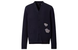 Свитер мужской темно-синий Uniqlo, темно-синий