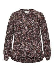 Блуза KAFFE CURVE Olanda, шоколадный