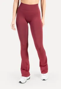 Schlagleggings flared scrunch aylin leggings Smilodox, Bordeaux