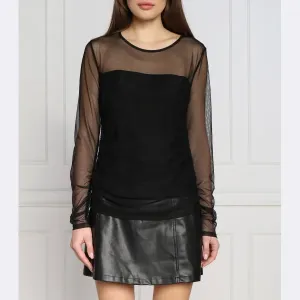 Узкая блузка Dkny, черный