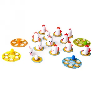 Настольная игра Fat Brain Toys Peek A Doodle Doo Hen, мультиколор