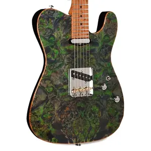 Suhr Custom Modern T Trans Algae с верхом из клена с редкой текстурой CME (серийный номер #83731)