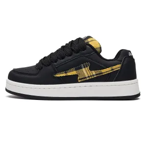 DGUMI Кроссовки для скейтборда Unisex с защитой от истирания Balance Low Top черно-красные, цвет Black Red