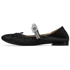 Туфли Мэри Джейн на каблуке Glass Sea Block, женские, 1 см 73Hours, Black