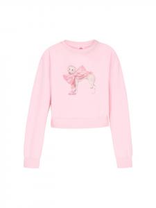 MyMo Женская толстовка розового цвета