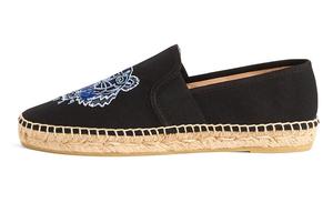 Слипоны женские Kenzo Tiger, черный