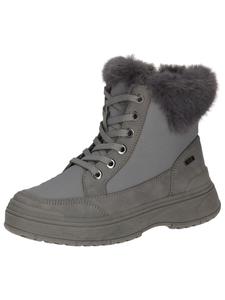 Ботильоны на шнуровке CAPRICE, серо-коричневый