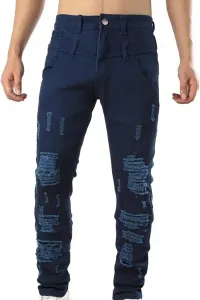 Мужские джинсы Denim Trousers Brand Destroyed Casual Long SIDUFHAOPKLL
