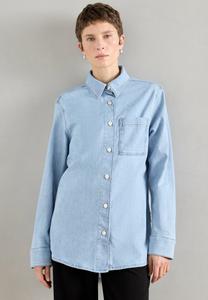 Блуза Marc O'Polo REGULAR FIT LONG LENGTH CHEST POCKET , Soft Light Blue Wash/Blue Denim