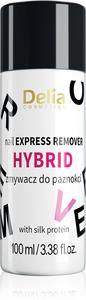 Гибридная жидкость для снятия лака Nail Express Delia Cosmetics, 100 мл