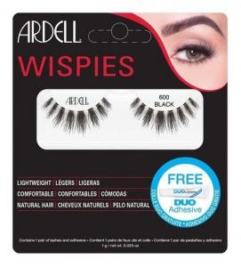 Пара Ardell, Wispies, Strip Lashes 600 Black, 1