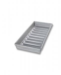 Форма для булочек для хот-догов в Новой Англии USA Pan, silver/gray