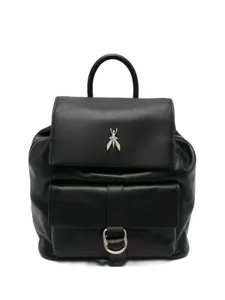 Новый деловой рюкзак с клапаном Patrizia Pepe, черный