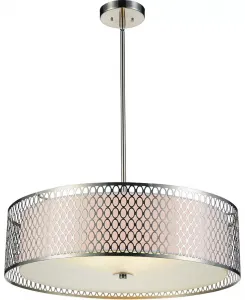 Люстра Mikayla на 5 ламп Cwi Lighting, chrome