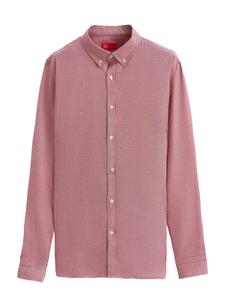 Рубашка обычного кроя на пуговицах D’S Damat, бордовый