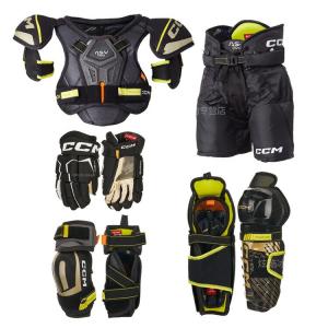 CCM Комплект хоккейной защиты Tacks ASV Pro для детей, 5 предметов, размер M (рост 102-122 см)