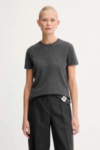 Кашемировая футболка Bally, серый