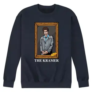 Мужская флисовая толстовка Seinfeld "The Kramer" Licensed Character, синий