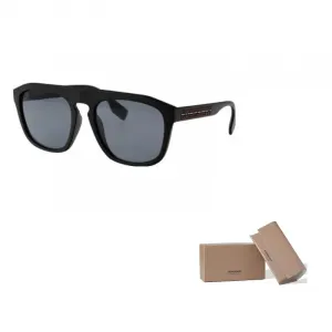 Burberry Солнечные очки квадратной оправы, Black