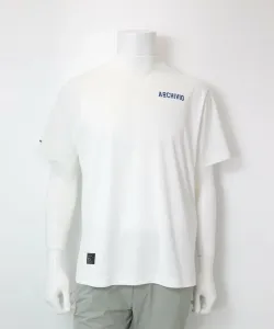 Мужской пуловер с высоким воротником и логотипом Archivio, цвет White(090)