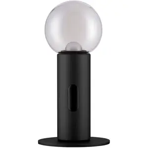 Настольная лампа CHRONOS LED-модуль 1 шт. теплый белый Nova Luce, черный