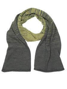 Шарф COLLEZIONE ALESSANDRO Zugspitze, зеленый