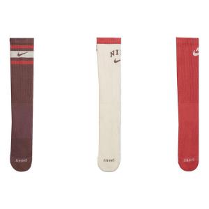 Носки на каждый день плюс мягкие носки для бега, 3 пары Nike, мульитколор