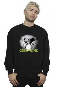 Испуганная зеленая толстовка Gremlins, черный